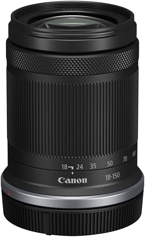 Canon RF S18 150mm F3.5 6.3 Lens (International Model) Black