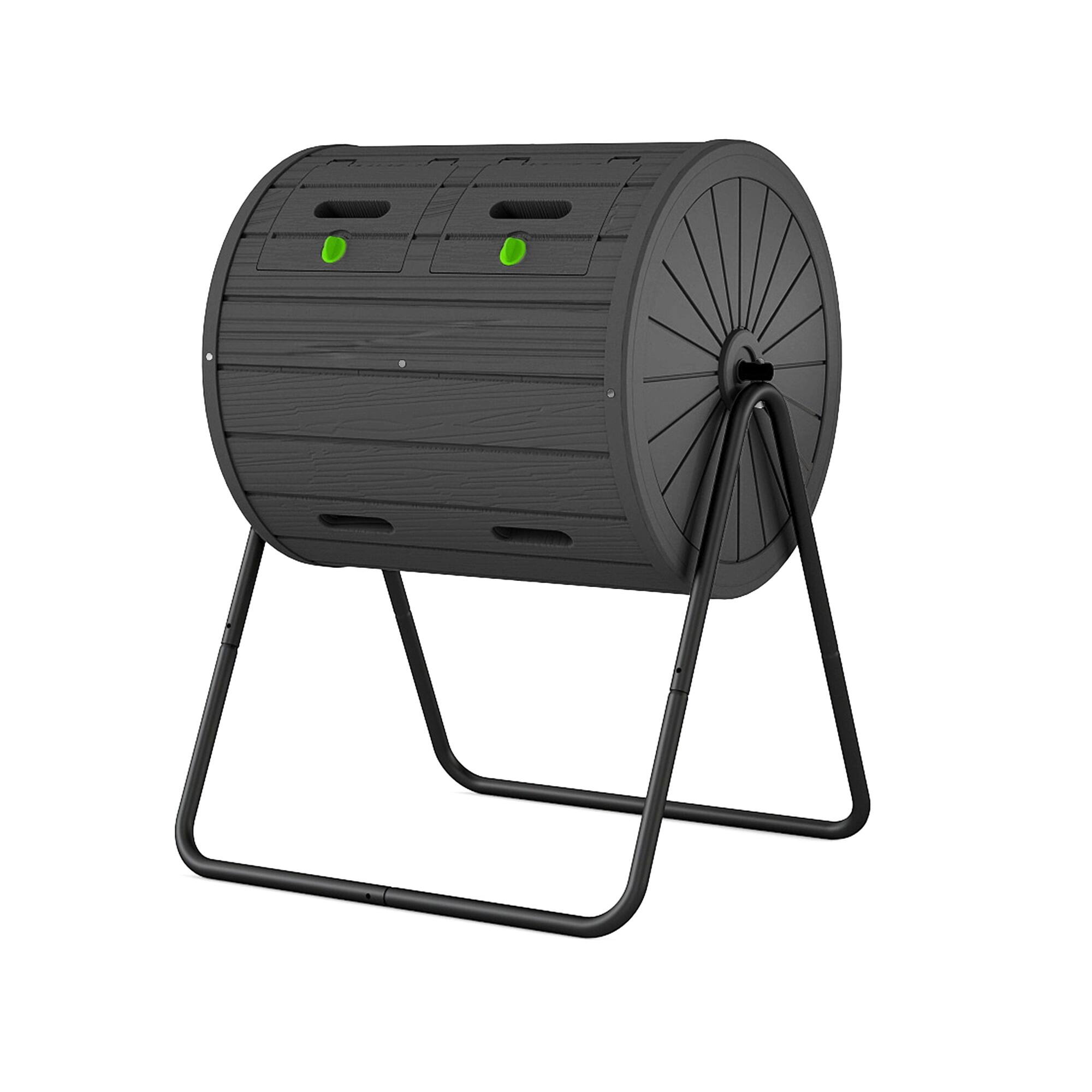 Boyel Living - Black Outdoor Compost Bin for Garden Waste Recycling price history on PriceWatchPro