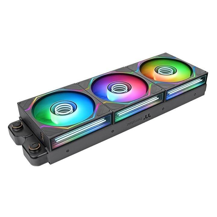 Back. Thermaltake - swafan 120 ex infinity cooling fan clf245pl12swa - Black.