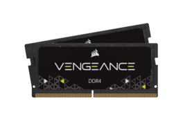 CORSAIR - Vengeance 16GB (2 x 8GB) 260-Pin DDR4 SO-DIMM DDR4 2666 (PC4 21300) Laptop Memory Model CMSX16GX4M2A2666C18
