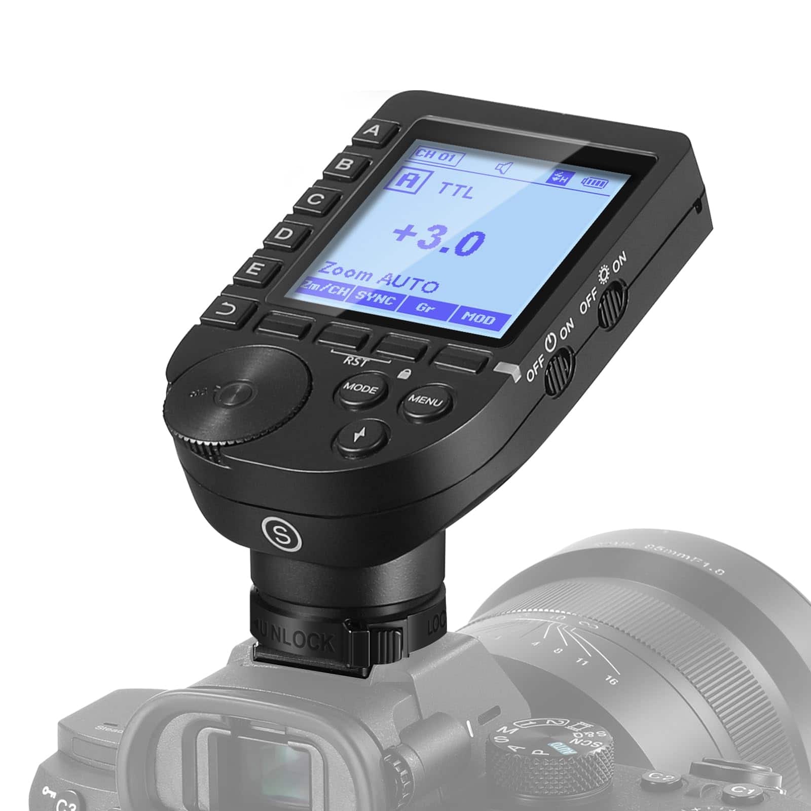 Neewer - QPRO-S TTL Wireless Flash Trigger for Sony - HSS Compatible with Q & Z Series Flashes