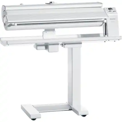 Front. Miele - Miele HM 16-80 D 39" Rotary Iron - Lotus White.