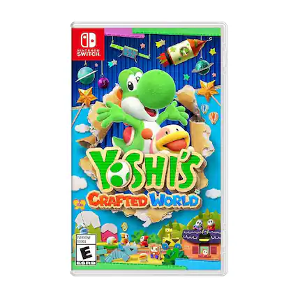 NINTENDO SWITCH
YOSHI'S CRAFTED WORLD
EVERYONE TO DOS
E ESRB - E (Everyone)