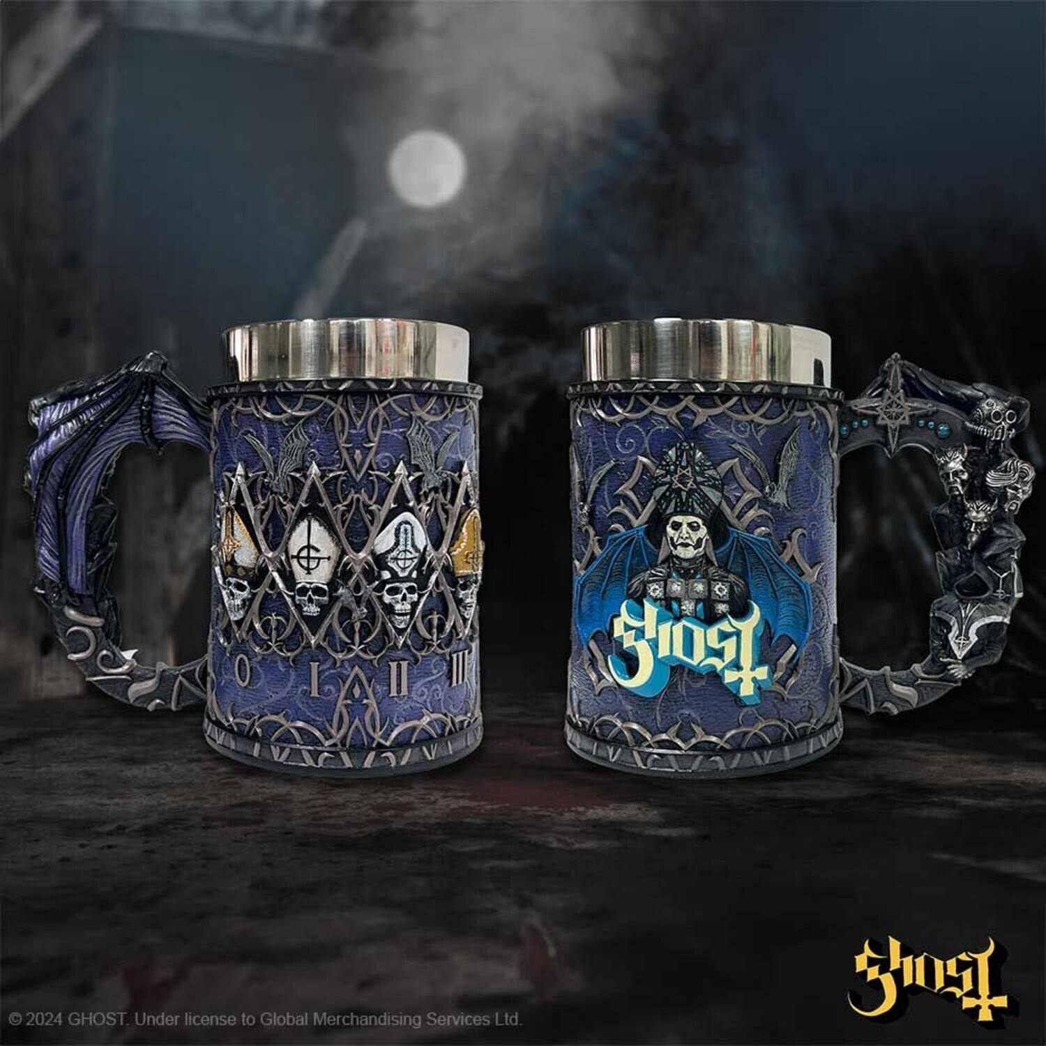 © 2024 GHOST. Under license to Global Merchandising Services Ltd.