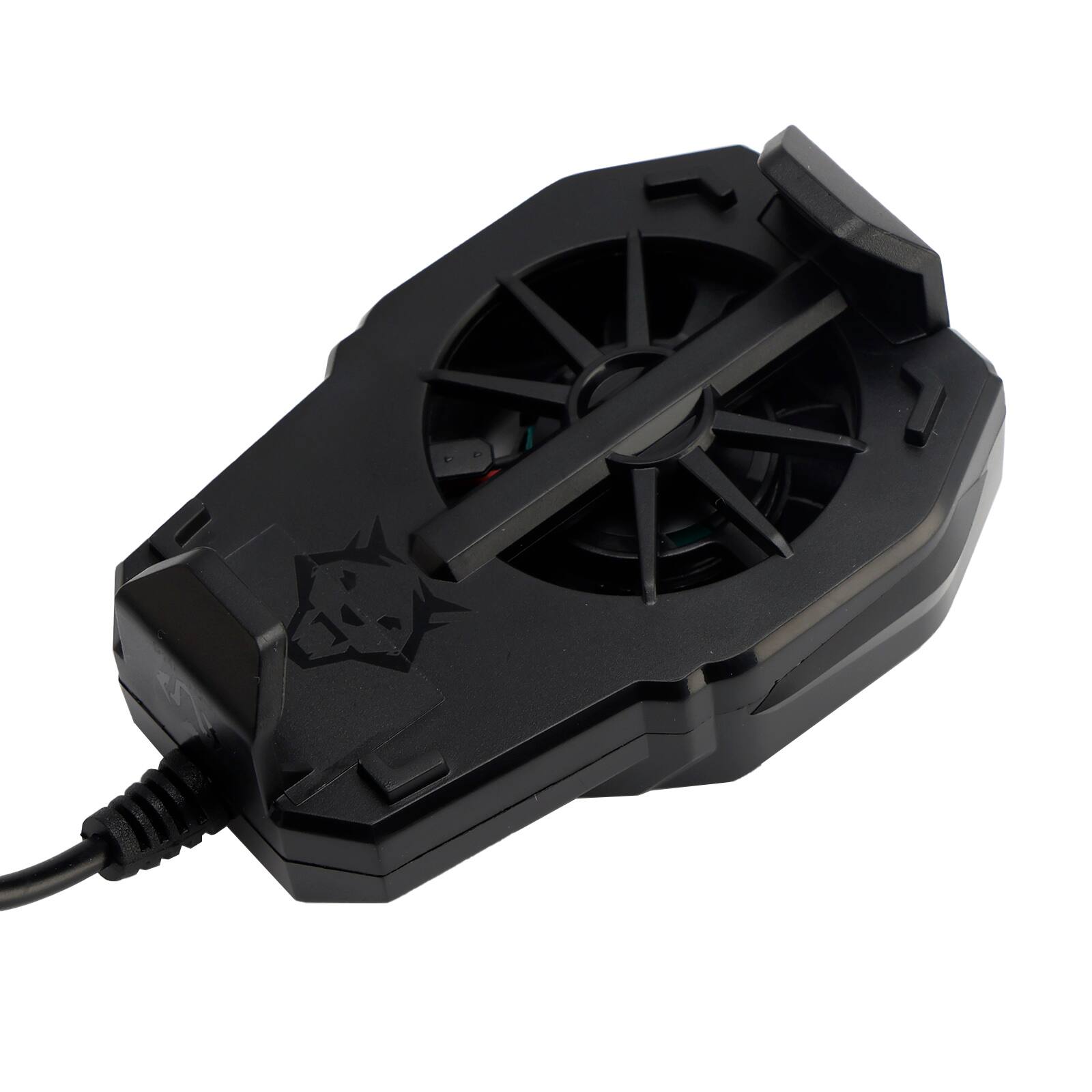 Alt View 5. Topteng - S-01 Universal Phone Cooler - Air Cooling Back Clip Heatsink, 54g Lightweight for Gaming/Live Stream, for iPhone/Samsung - Black.