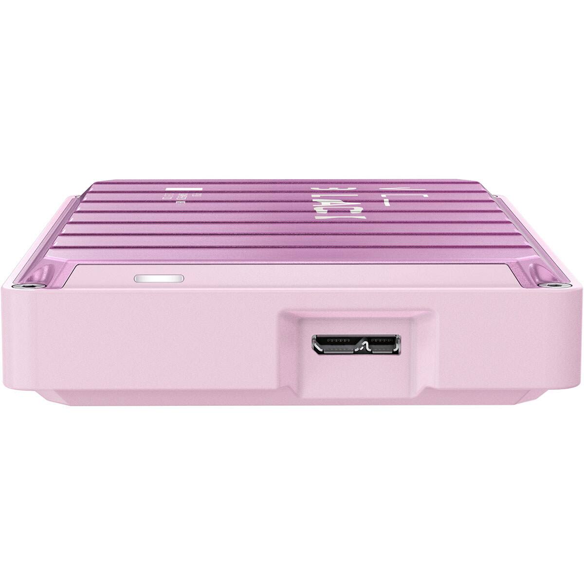 Alt View 2. WD - WD _BLACK P10 Game Drive 6TB USB 3.2 Gen 1 External Hard Drive, Pink.