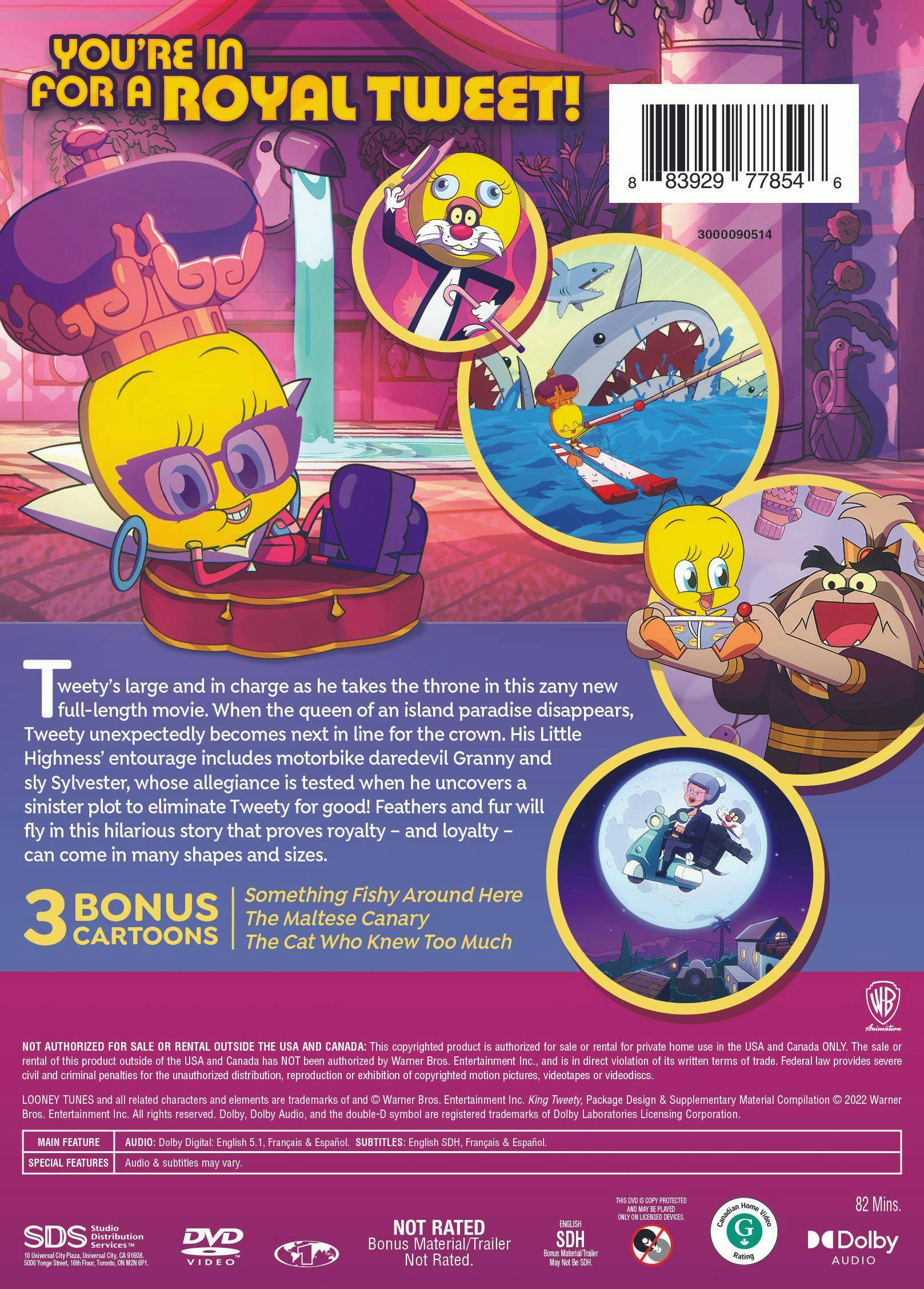 Back. King Tweety [DVD].