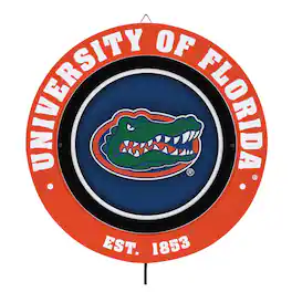 Evergreen Enterprises - Florida Gators 15" LED Round Metal Lit Wall Sign - Multicolor