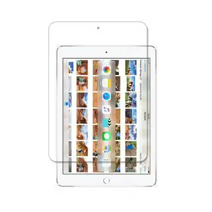 Front. Stock Preferred - 3Pack Tempered Glass Screen Protector for iPad Pro 12.9" (3rd/4th/5th Gen) - Clear.