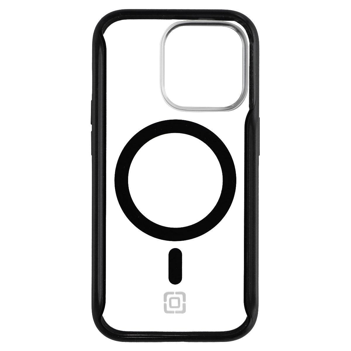 Alt View 1. Incipio - Incipio AeroGrip Case for MagSafe for Apple iPhone 14 Pro - Black/Clear - Black/Clear.