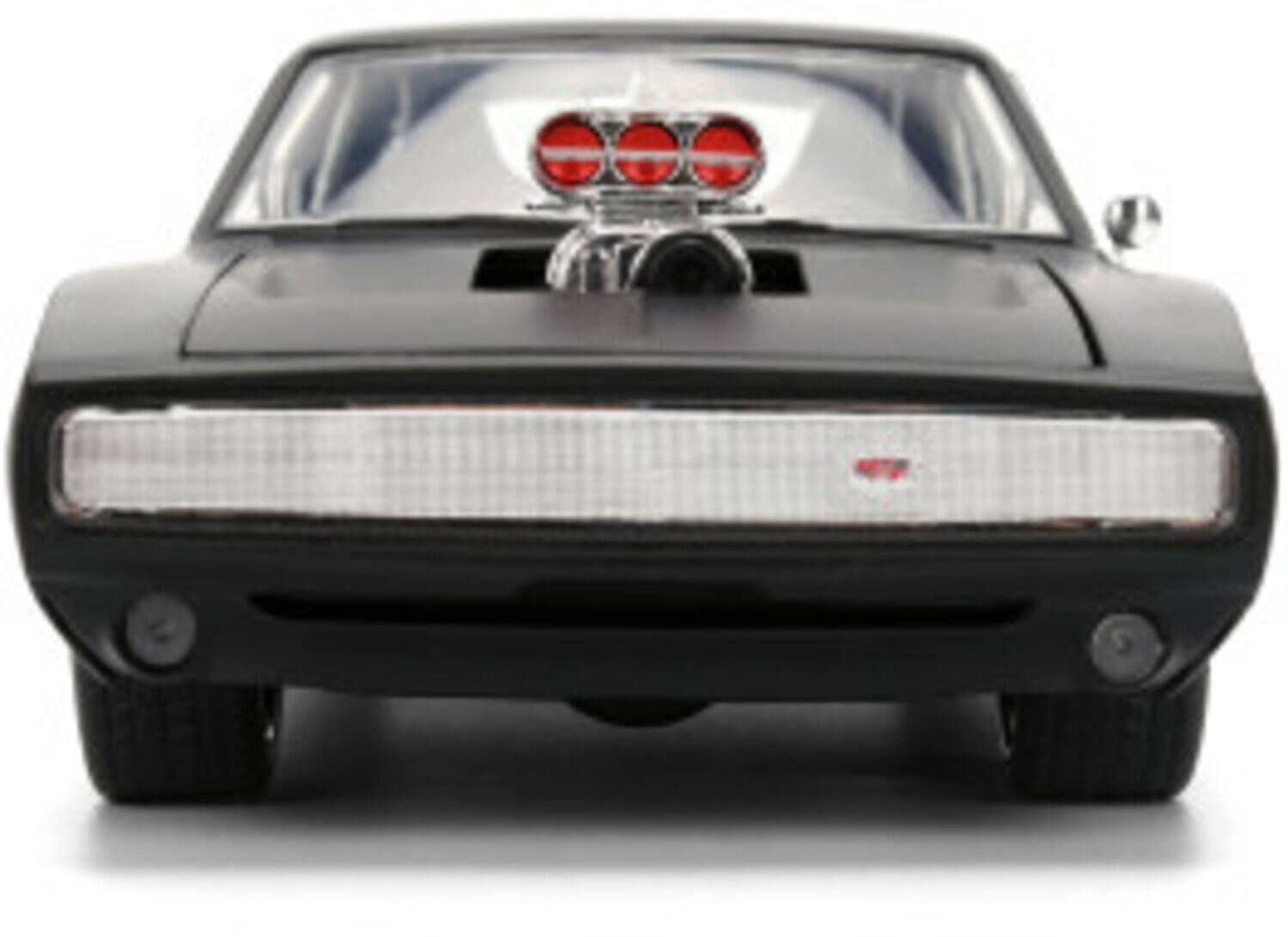 Alt View 3. Jada Toys - Jada Toys - 1:24 Fast & Furious 4 - Dom's Dodge Charger   - COLLECTIBLES - Multicolor.