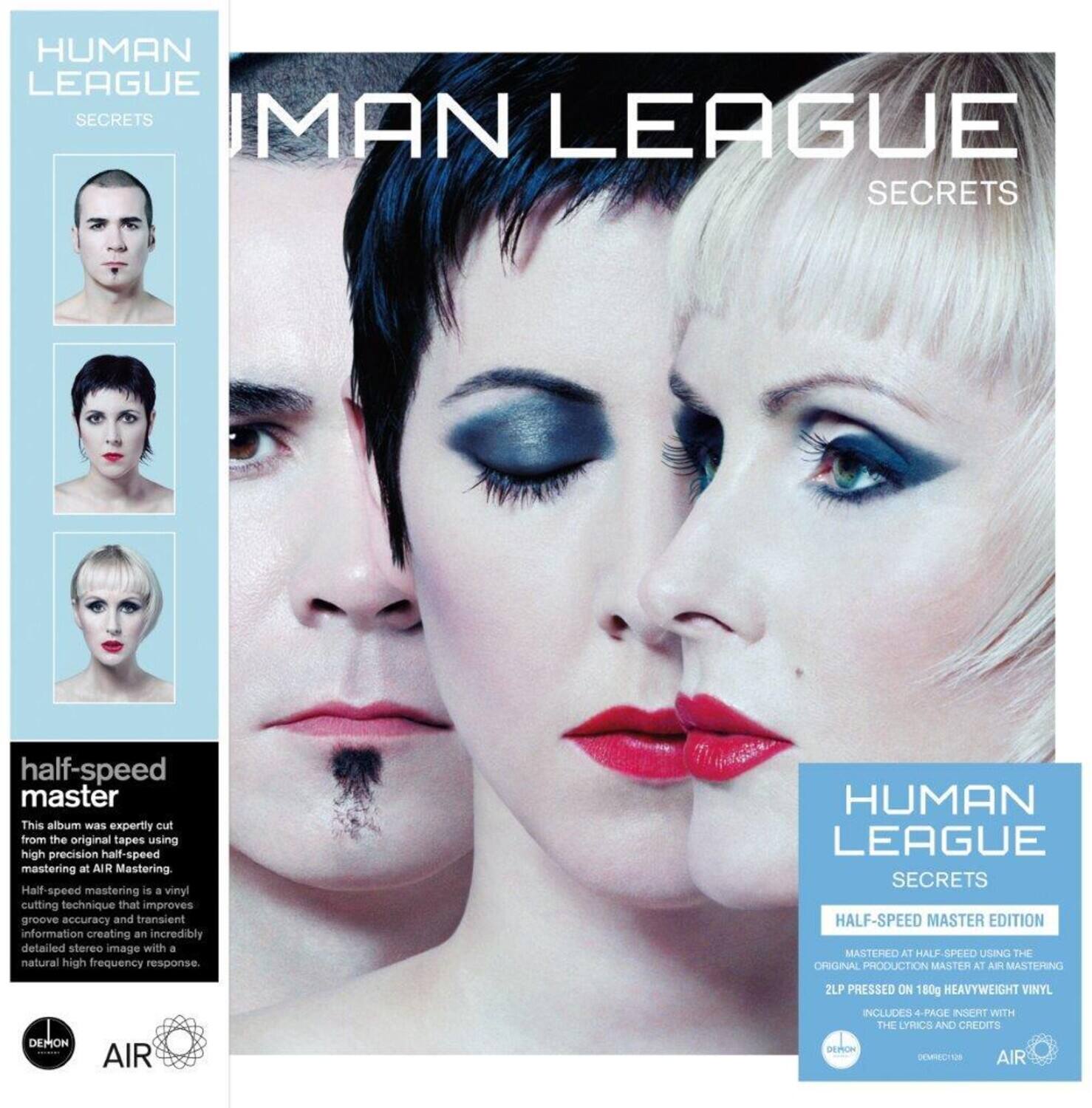 The Human League - Secrets - Half-Speed Master 180-Gram Black Vinyl   - VINYL LP price history on PriceWatchPro