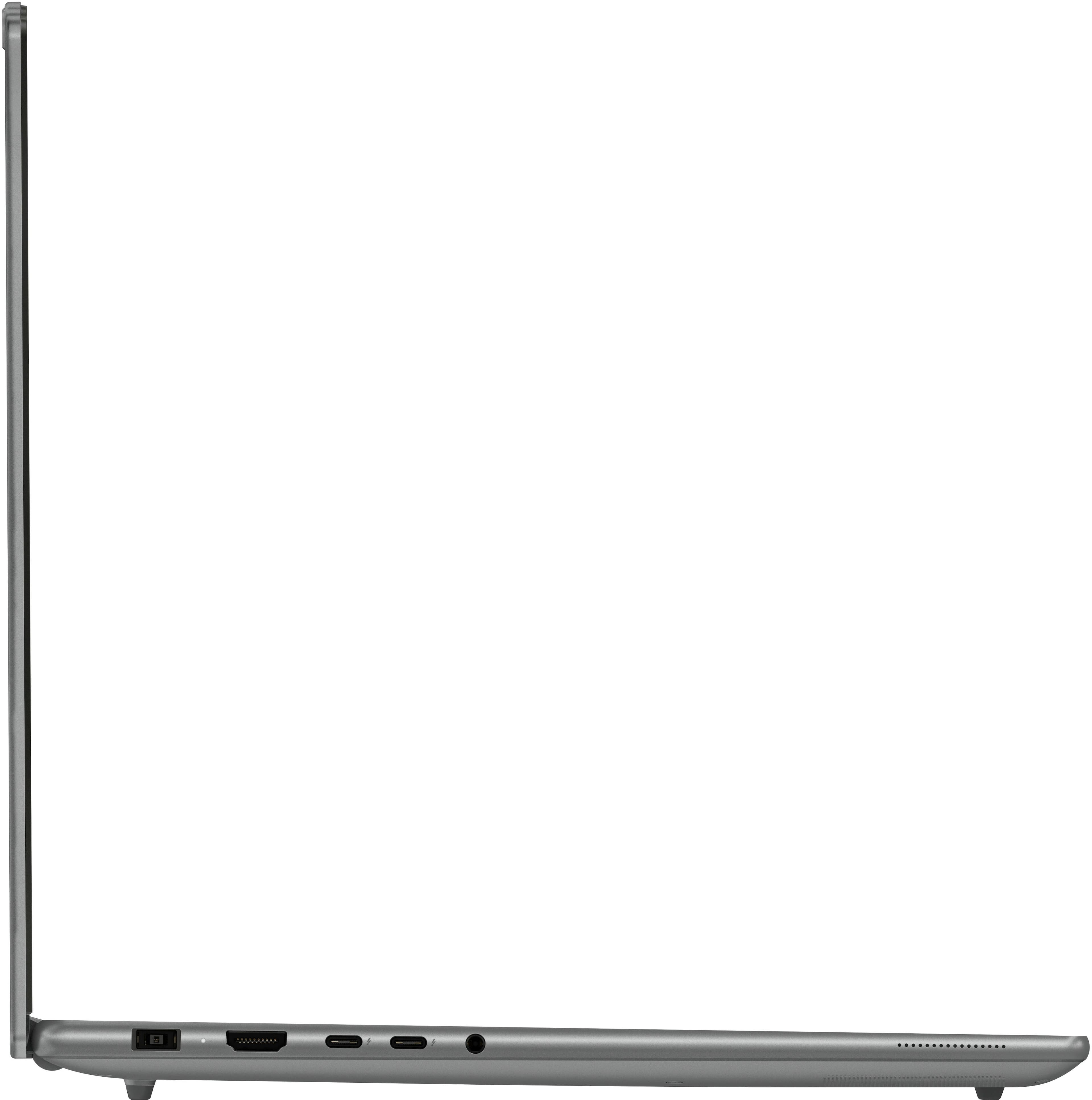 Alt View 11. Lenovo - Yoga Pro 9i 16" 2.8K OLED Touchscreen Laptop - Intel Core Ultra 9 2025 - NVIDIA GeForce RTX 5050 - 32GB RAM - 1TB - Luna Grey.