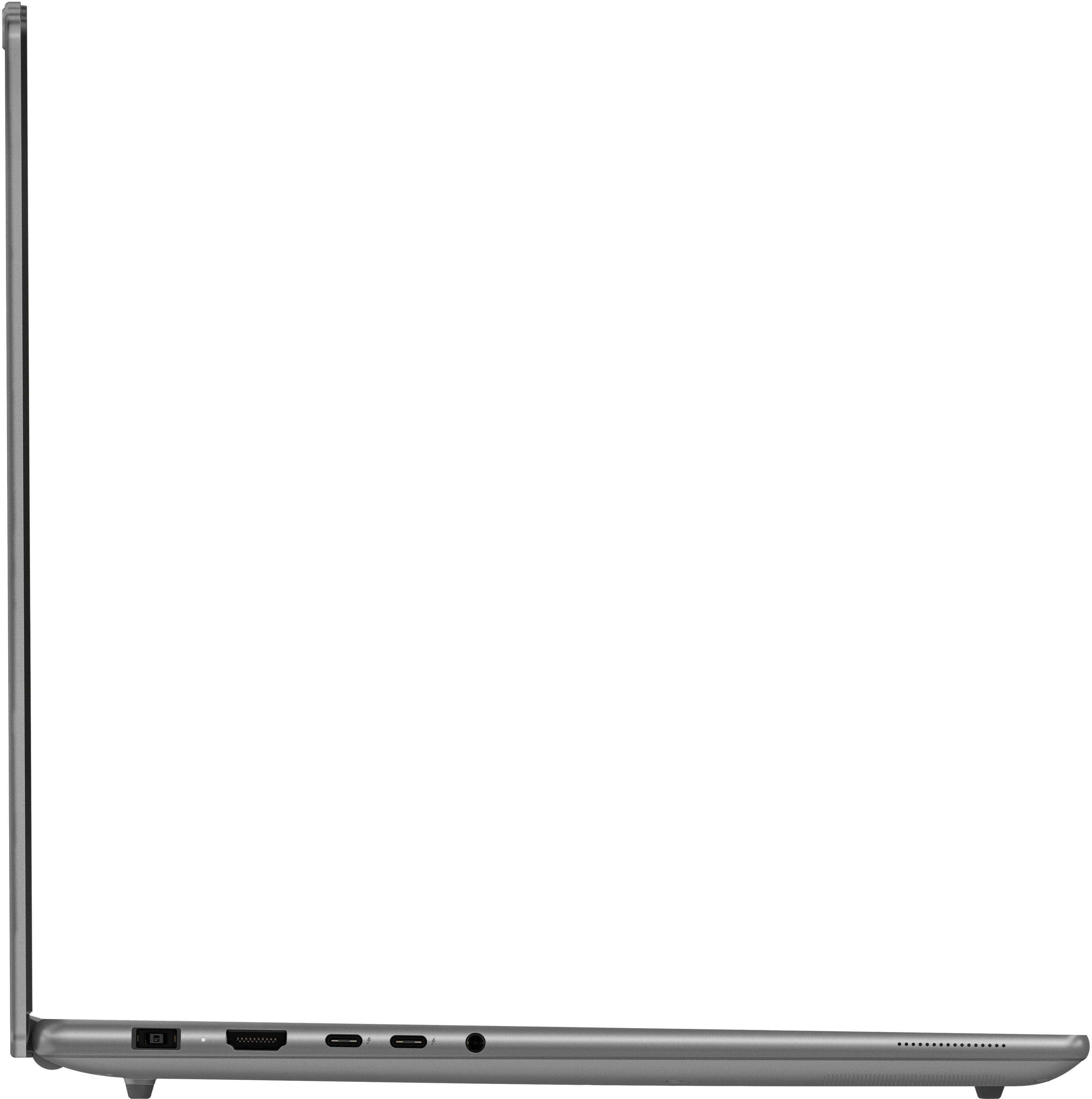 Alt View 11. Lenovo - Yoga Pro 9i 16" 2.8K OLED Touchscreen Laptop - Intel Core Ultra 9 2025 - NVIDIA GeForce RTX 5050 - 32GB RAM - 1TB - Luna Grey.