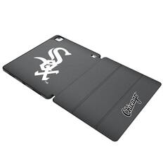 Front. Keyscaper - Chicago White Sox iPad Case - 13in Air M2/M3 - Black.