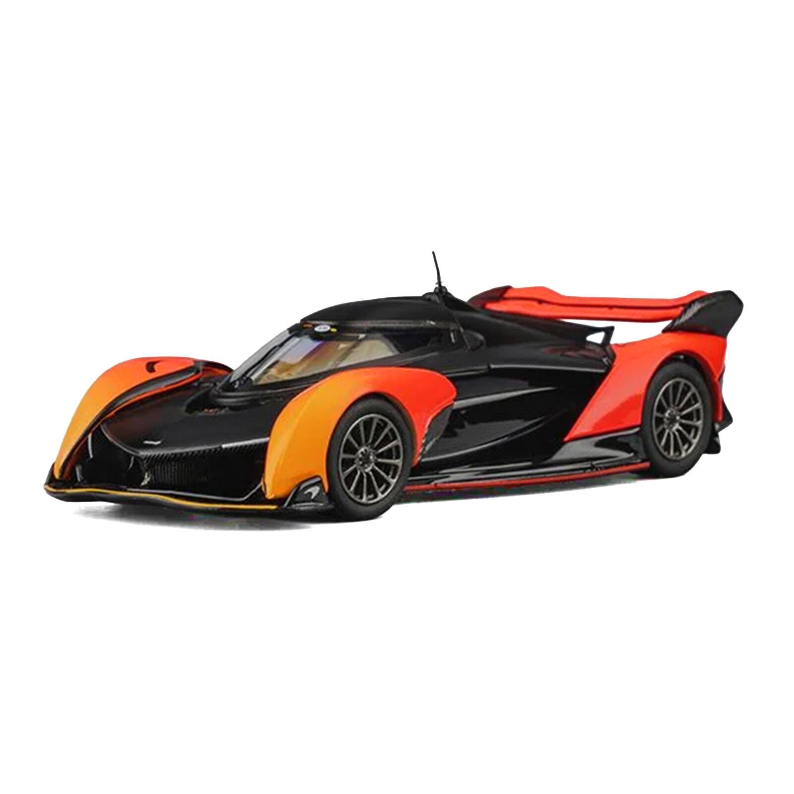 Alt View 1. CM Models - McLaren Solus GT Orange Gradient and Matt Black 1/64 Diecast Model Car by CM Models.