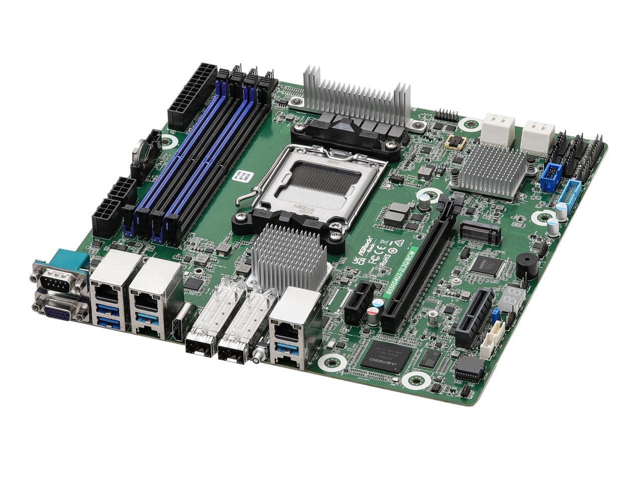ASRock - Rack B650D4U3-2L2Q Micro-ATX AMD EPYC/Ryzen 7000/8000/9000 Dual 25GbE price history on PriceWatchPro