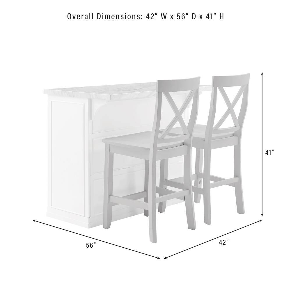 Overall Dimensions: 42" W x 56" D x 41" H