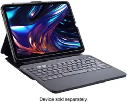 ZAGG - KB Pro Keys 2 Apple iPad Pro 13 (M4) - Black - Front_Zoom