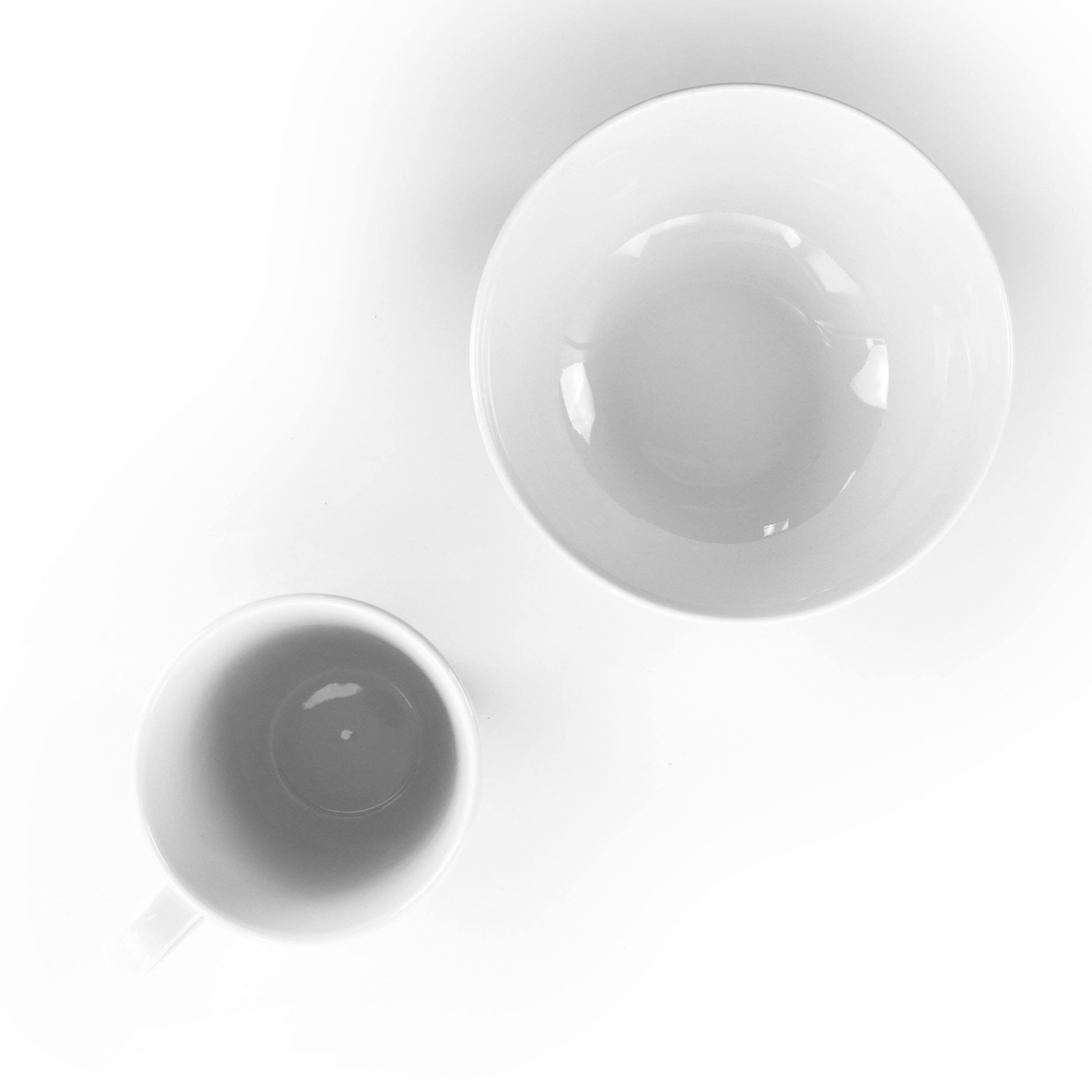 Alt View 10. Elama - Elama Carey 18 Piece Round Porcelain Dinnerware Set in White - White.