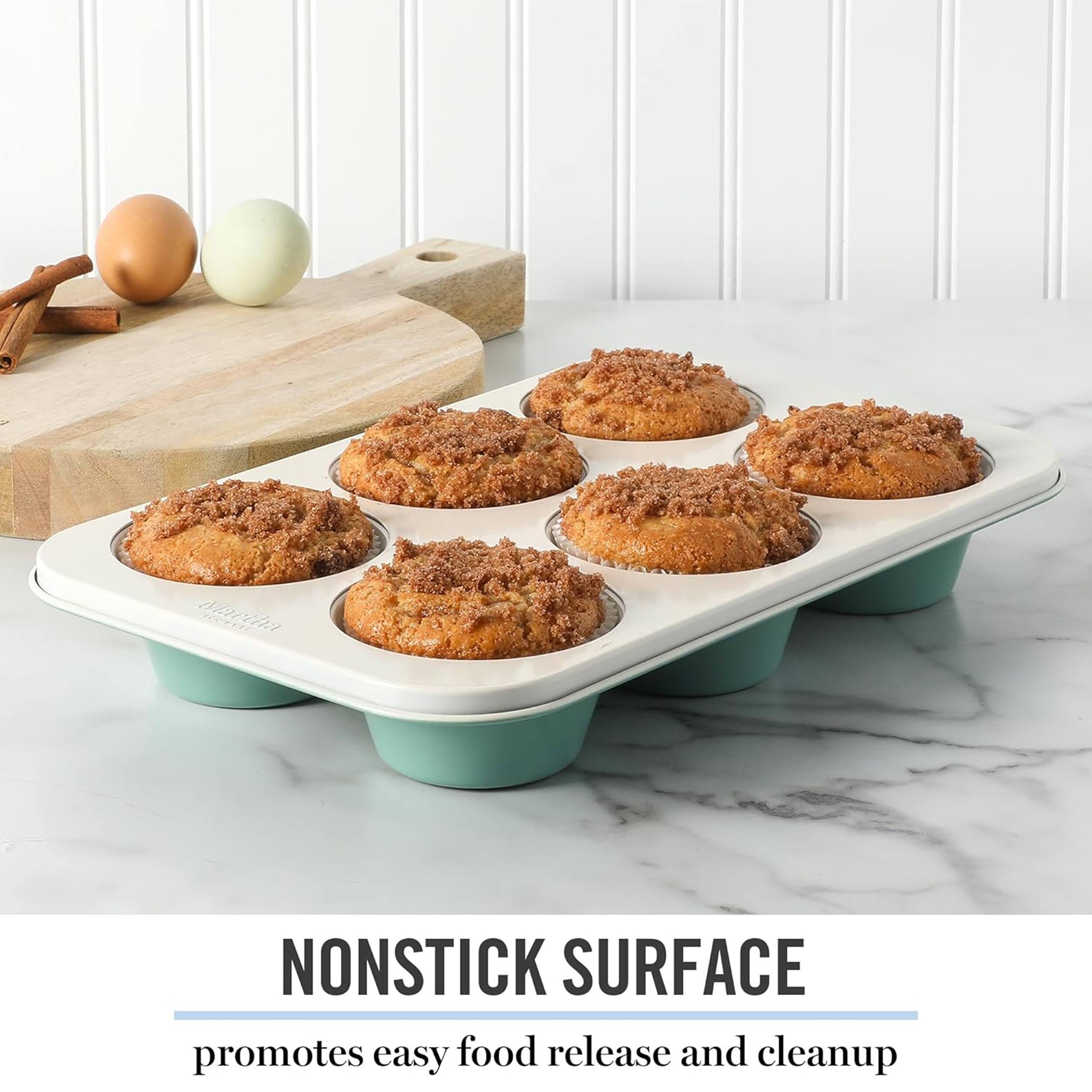 "Nonstick Surface promotes easy food release and cleanup."