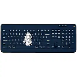 Keyscaper - Chicago Cubs 1914 Cooperstown Solid Design Wireless Keyboard - Multicolor