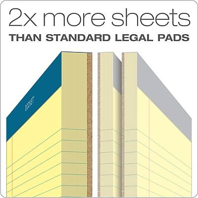 2x more sheets  
THAN STANDARD LEGAL PADS