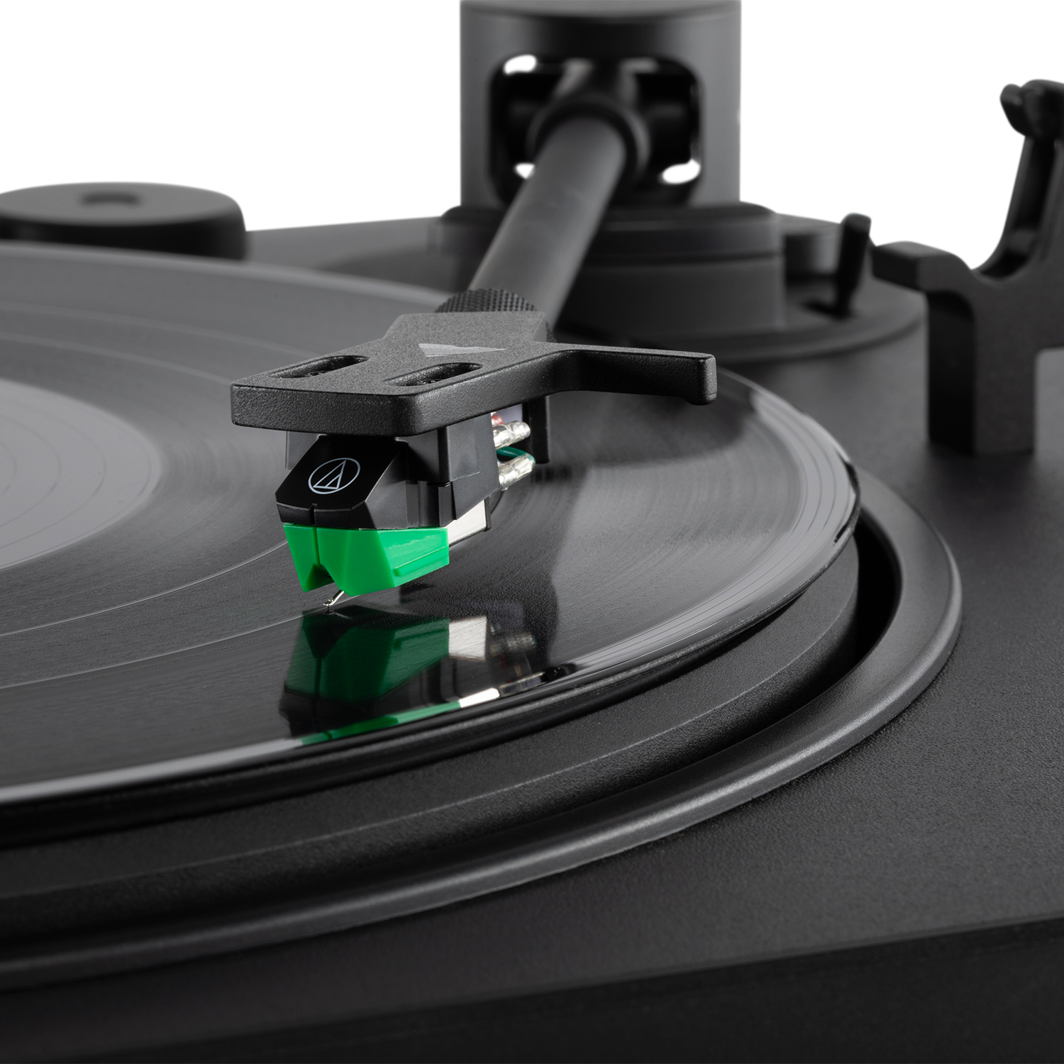 Alt View 10. Victrola - Victrola Wave Bluetooth Turntable with Auracast - Black.