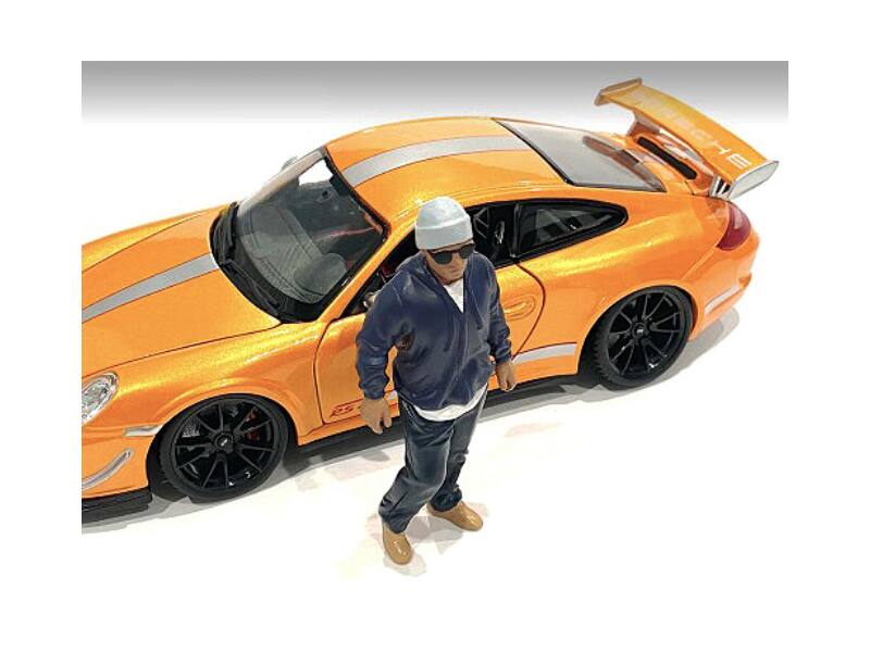Alt View 1. American Diorama - "Car Meet 1" Figurine IV for 1/24 Scale Models by American Diorama.