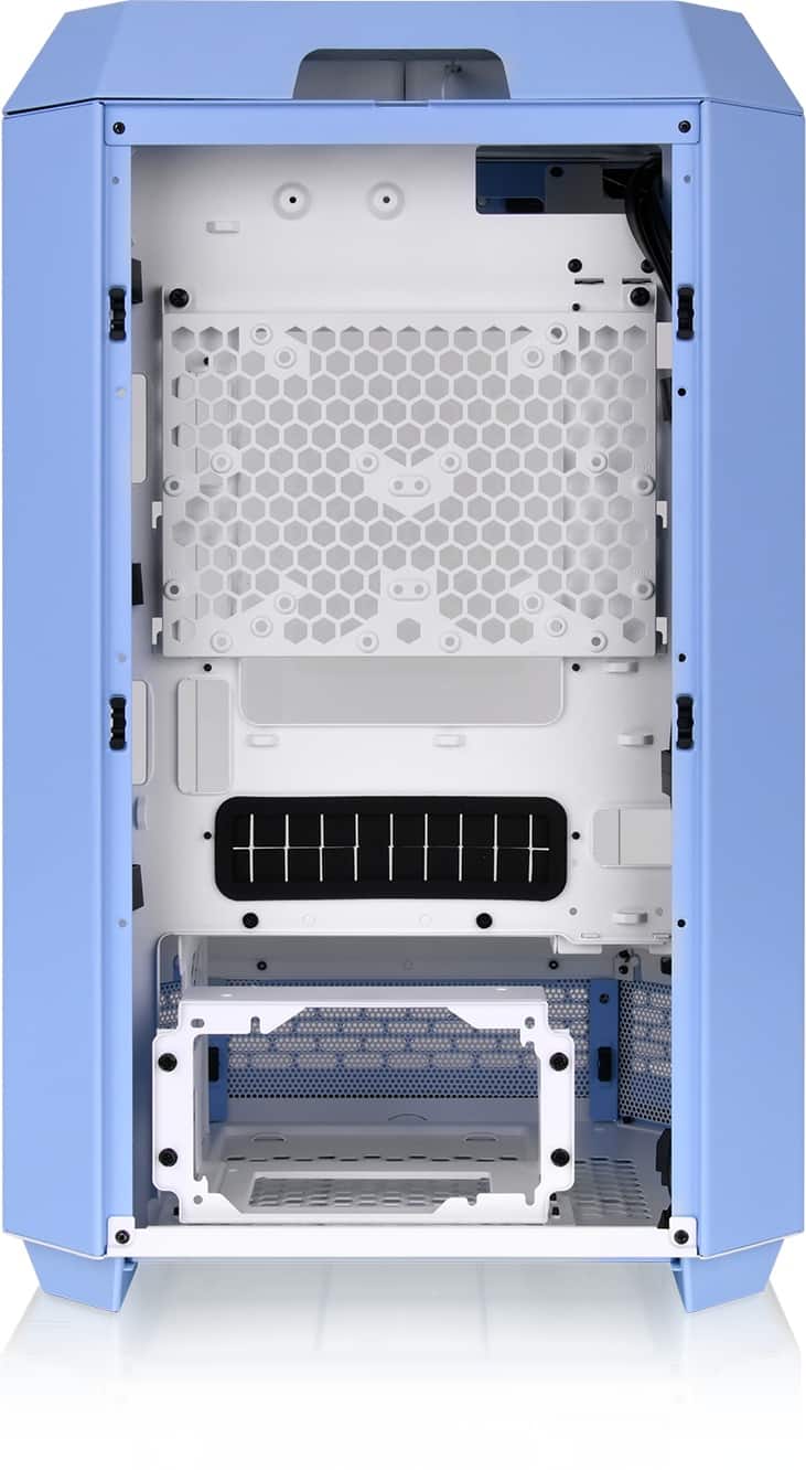 Alt View 18. Thermaltake - The Tower 300 Micro ATX PC Case - Hydrangea Blue.