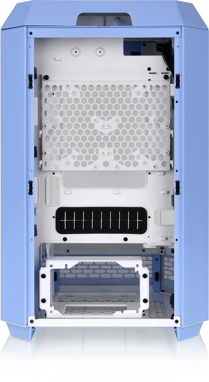 Alt View 18. Thermaltake - The Tower 300 Micro ATX PC Case - Hydrangea Blue.
