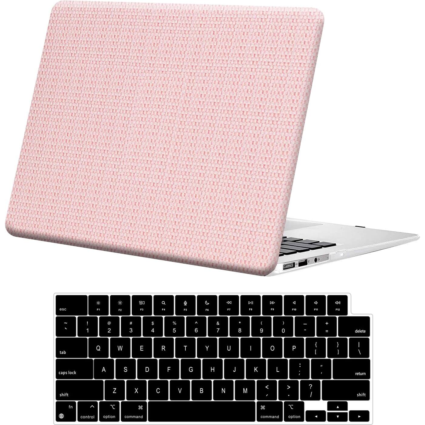 Alt View 12. SaharaCase - Woven Laptop Case for Apple MacBook Air 13" M1 Chip Laptops - Pink.