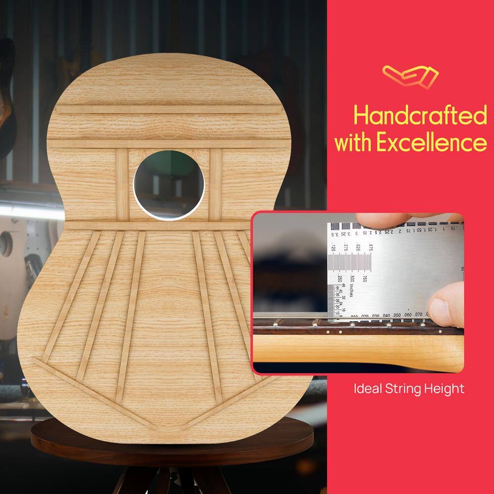 Handcrafted with Excellence

Ideal String Height