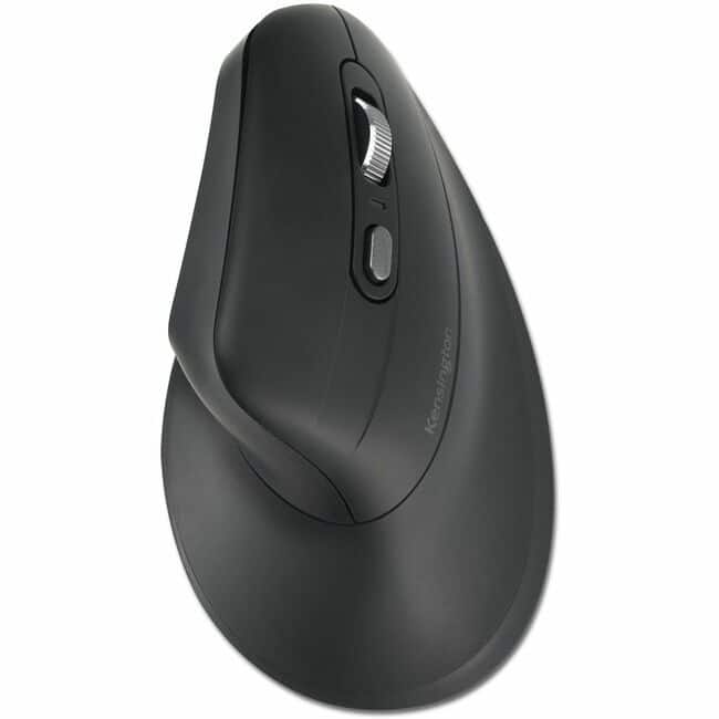 Kensington - Pro Fit Ergo MY630 EQ Rechargeable Mouse - Full-size Mouse - Optical - Wireless - Bluetooth/Radio Frequency - Wireless - Gray