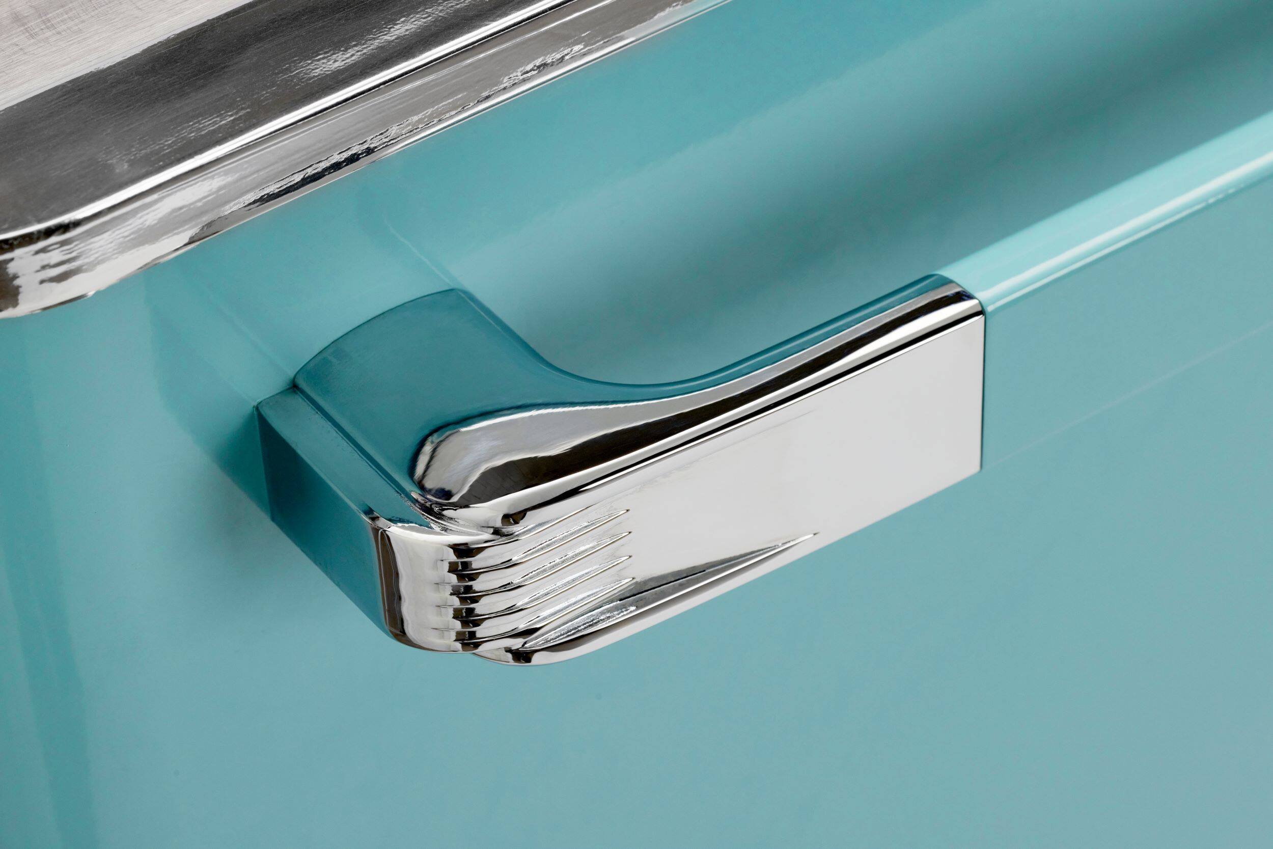 Alt View 25. Unique Appliances - Classic Retro Top Control Built-In Stainless Steel Tub Dishwasher with 3rd Rack and 45 dBA - Ocean Mist Turquoise.