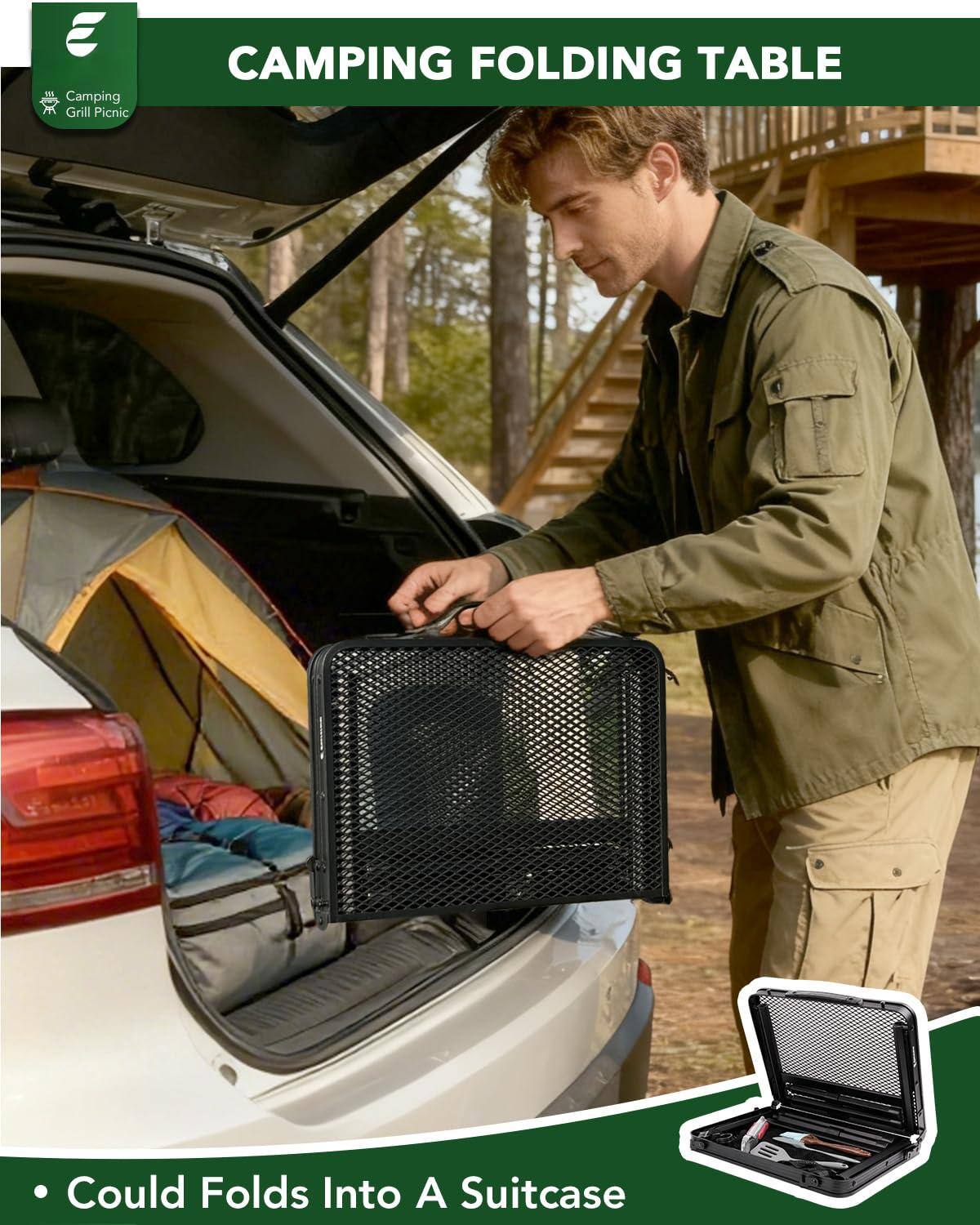 Camping Grill Picnic

CAMPING FOLDING TABLE

Could Folds Into A Suitcase