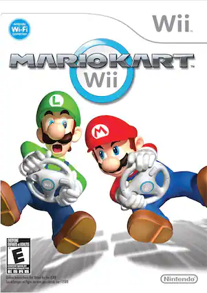 nintendo Wi-Fi connection, Wii TM, MARIOKART TM, Wii, L, M, Wii, EVERYONE ENFANTS et ADULTES, E, CONTENT RATED BY CONTENU EVALUE PAR ESRB, Online Interactions Not Rated by the ESRB, Les changes en ligne ne sont pas classs por I'ESRB, Nintendo - E (Everyone)