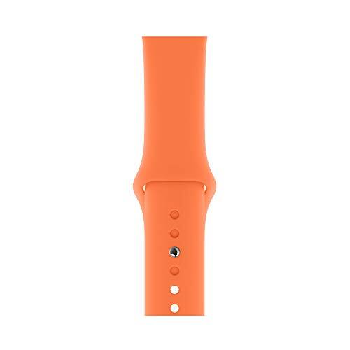 Alt View 1. Apple - Apple Watch Sport Band(44mm) - Vitamin C - Regular - Orange.