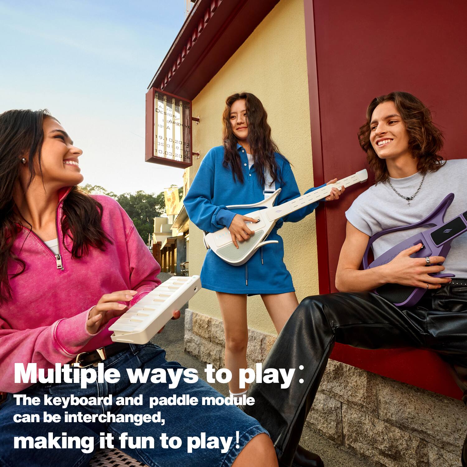 DESIGN CULA Arc ARSTHIVE 350 9.10.2022 0.03.2024

Multiple ways to play: The keyboard and paddle module can be interchanged, making it fun to play!