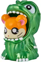 Bandai - Godzilla x Hamtaro - Movie Monster Series - GODZIHAM-KUN Metallic Green Figure - Collectibles