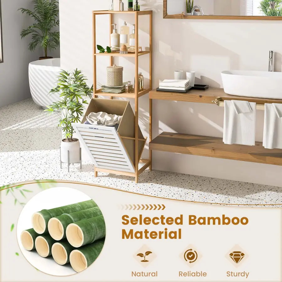 Selected Bamboo Material Natural Reliable Sturdy
