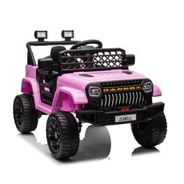 GARVEE - 15V Kids Ride On Truck Battery Powered Ride On Car Toy - Pink