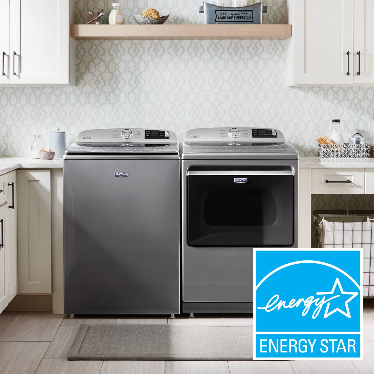 enen ... LAUNDRY SUPPLY CO . - a ! SATIS MATIRL energy ENERGY STAR