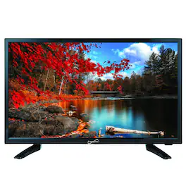 Supersonic - 24" 12 Volt ACDC Widescreen LED HDTV with USB, SD Card Reader and HDMI