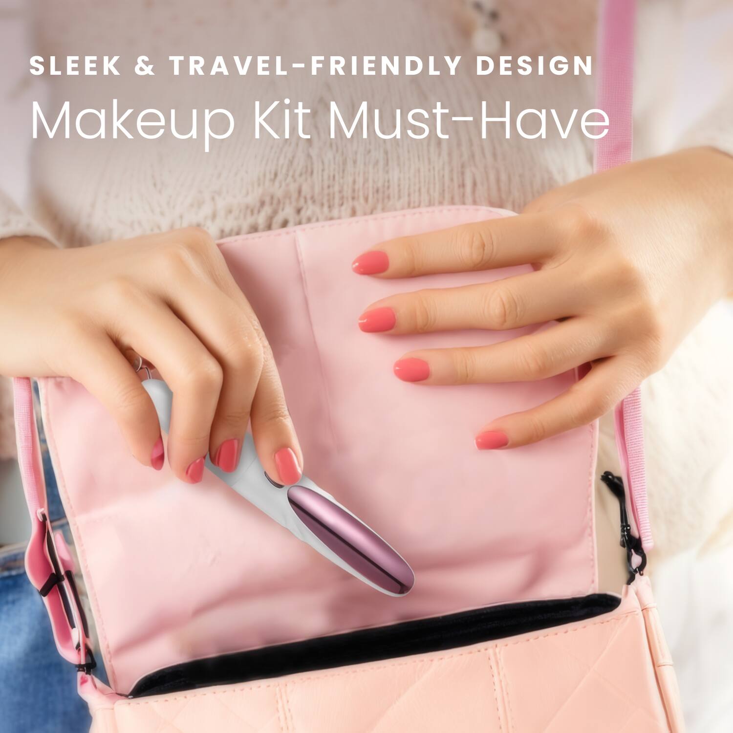 SLEEK & TRAVEL-FRIENDLY DESIGN  
Makeup Kit Must-Have