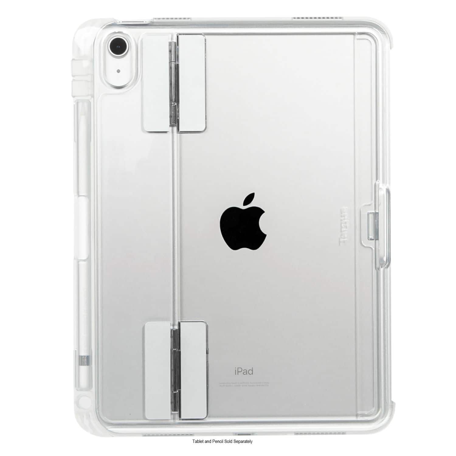 Left. Targus - Click-In Clear Case + Kickstand for iPad 11"(A16) and iPad 10.9"(10th gen.) - Clear.