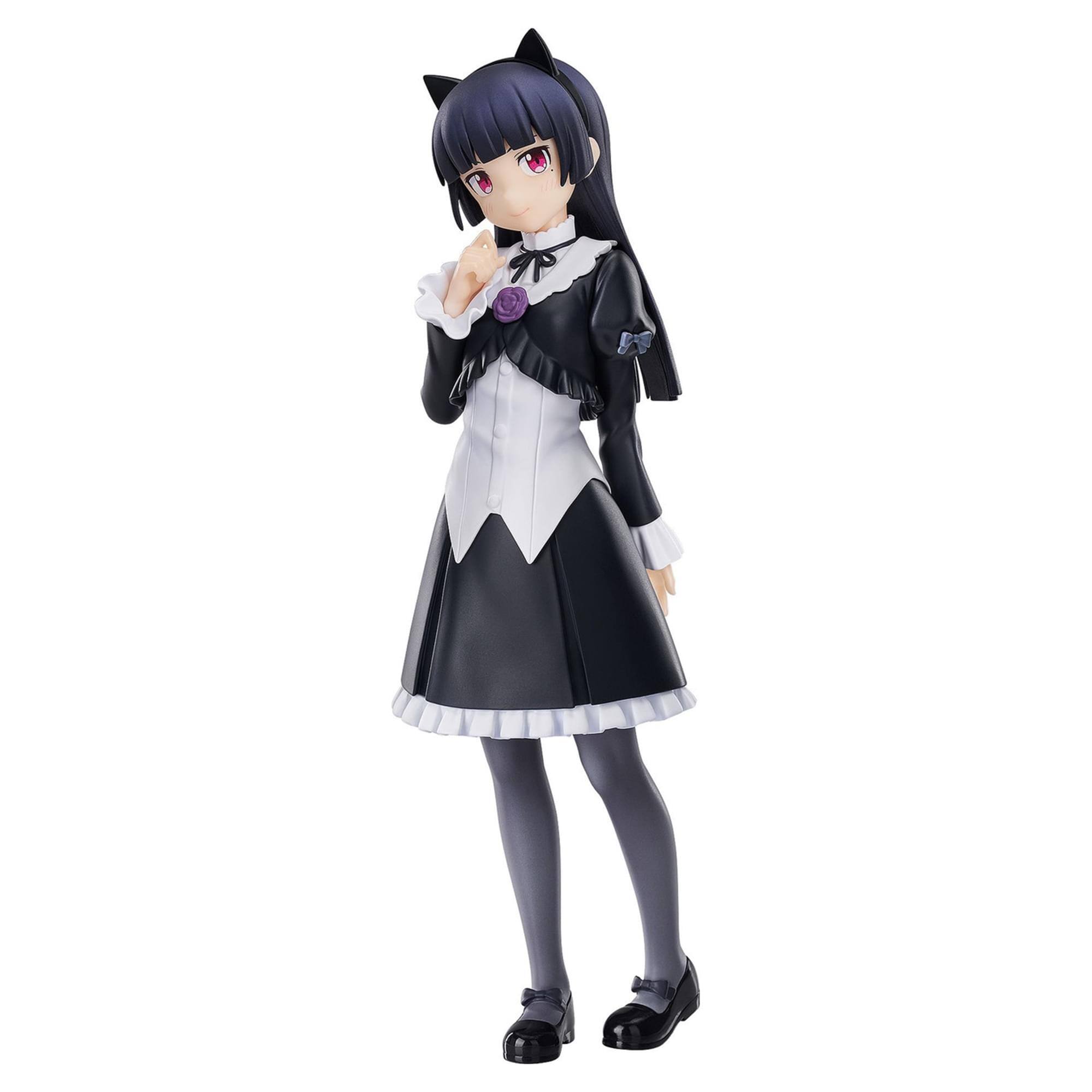Front. Good Smile Company - Oreimo Pop Up Parade PVC Figure | Kuroneko - Black.