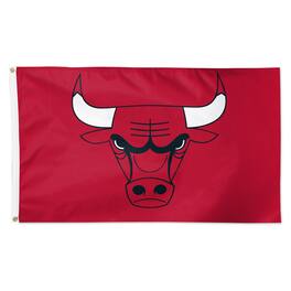 WinCraft - Chicago Bulls 3' x 5' Primary Logo Single-Sided Flag - Multicolor