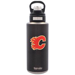 Tervis - Calgary Flames 32oz. Puck Stainless Steel Wide Mouth Water Bottle - Multicolor