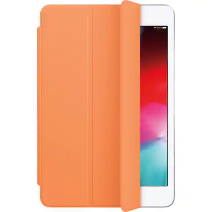 Front. Apple - Apple Smart Cover for iPad mini 7.9" (4th & 5th Gen) MVQG2ZM/A - Papaya - Papaya.
